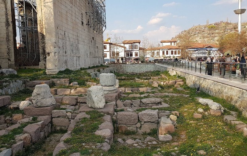 Temple Of Augustus In Ankara