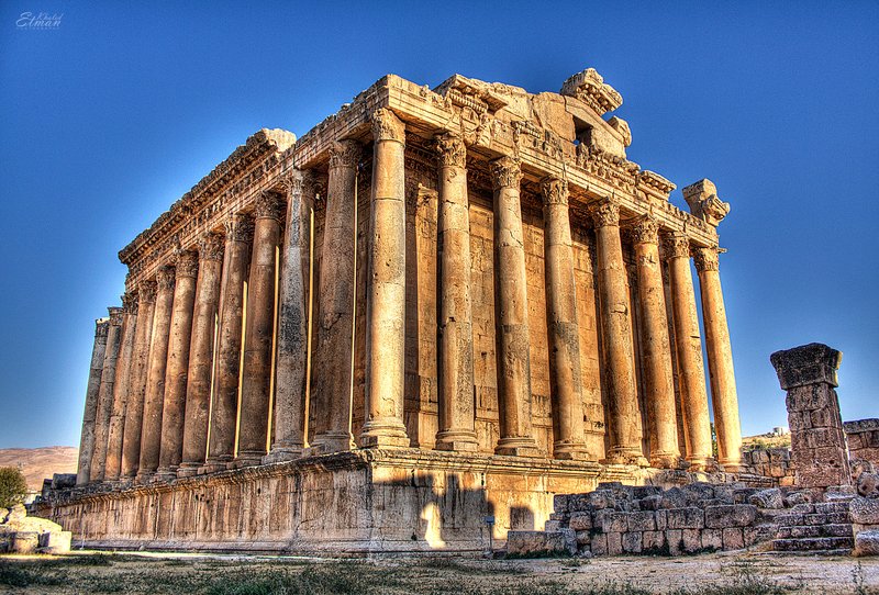 Temple Of Bacchus At Baalbek