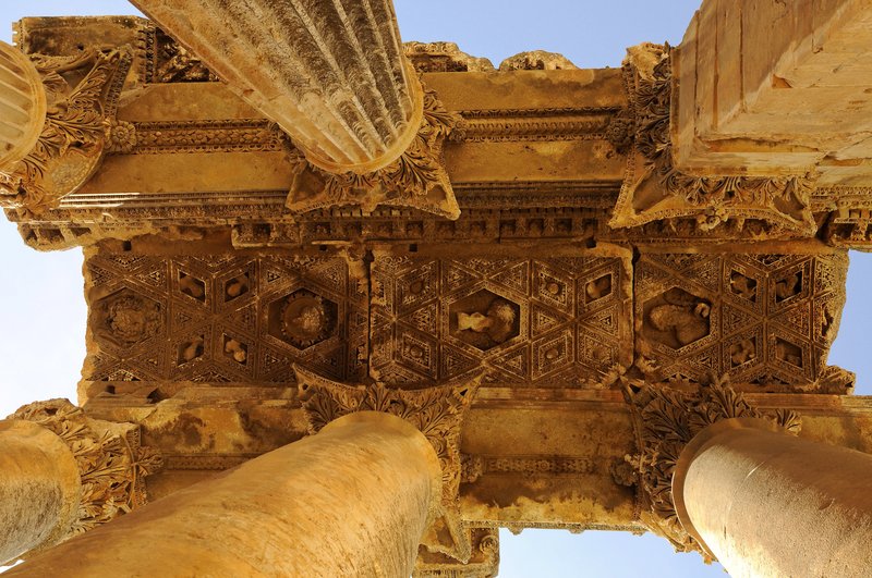 Temple Of Bacchus At Baalbek