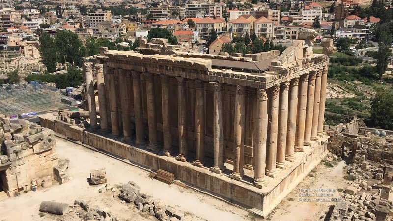 Temple Of Bacchus At Baalbek