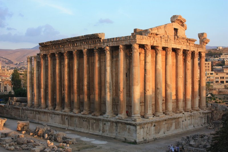 Temple Of Bacchus At Baalbek