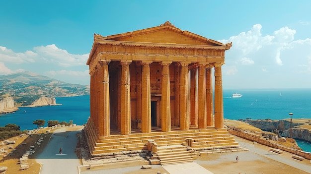 Temple Of Diana At Nemi