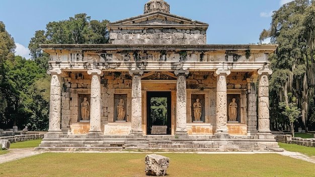 Temple Of Diana At Nemi