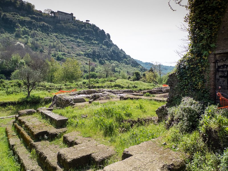 Temple Of Diana At Nemi