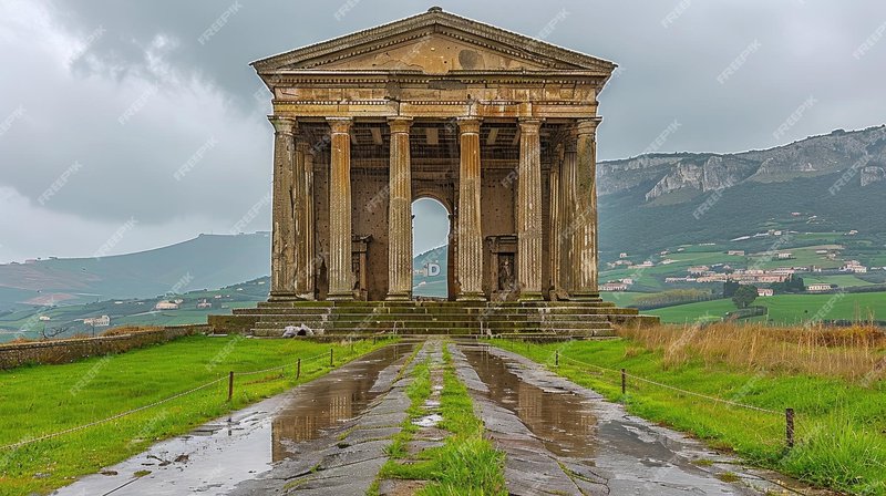 Temple Of Diana At Nemi