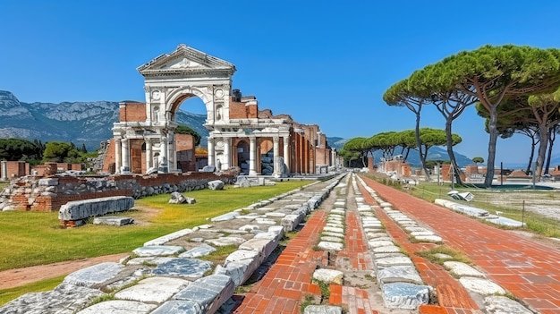 Temple Of Diana At Nemi