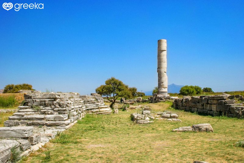 Temple Of Hera At Samos