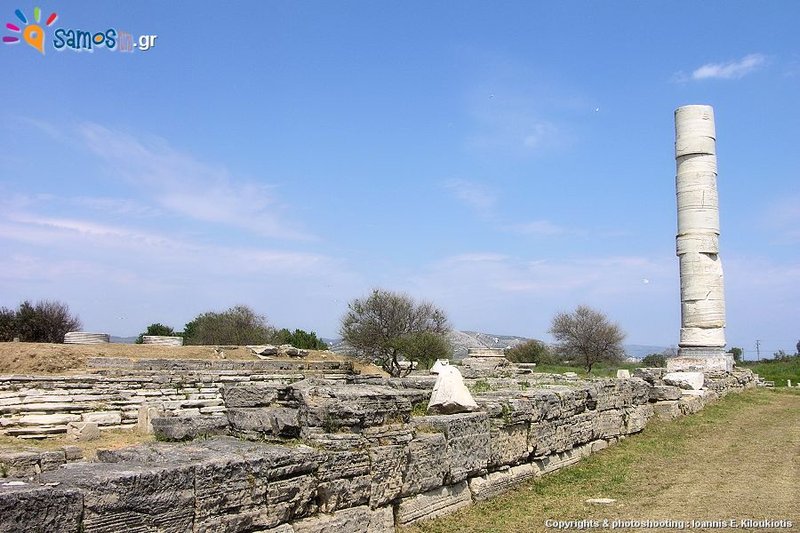 Temple Of Hera At Samos