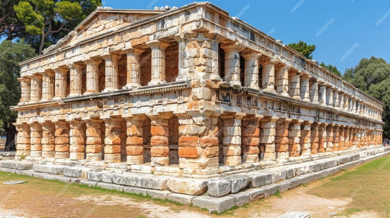 Temple Of Hera At Samos