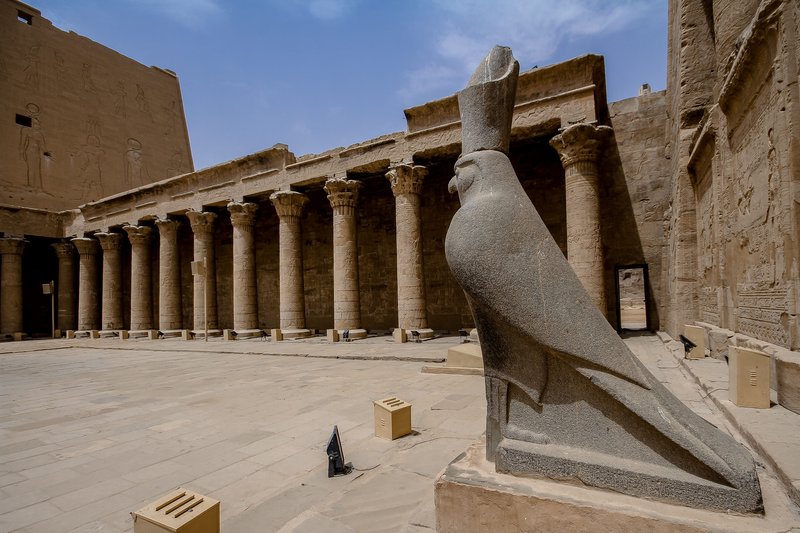 Temple Of Horus At Edfu
