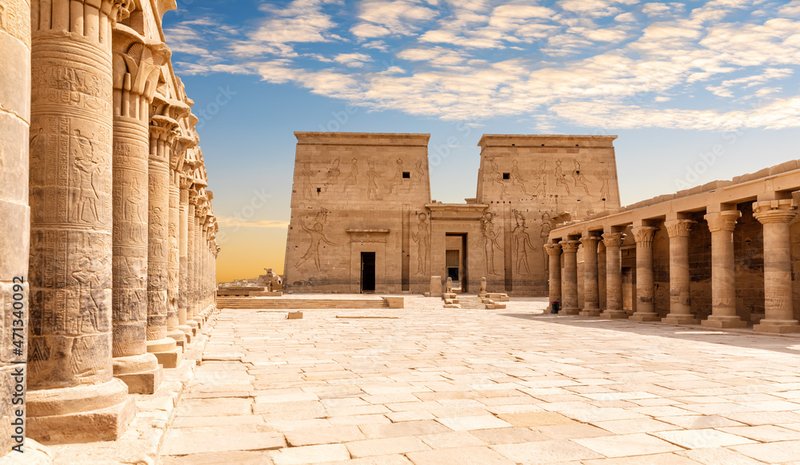 Temple Of Isis At Philae