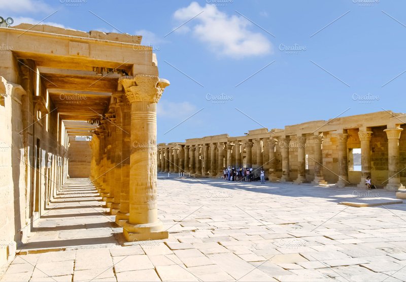 Temple Of Isis At Philae