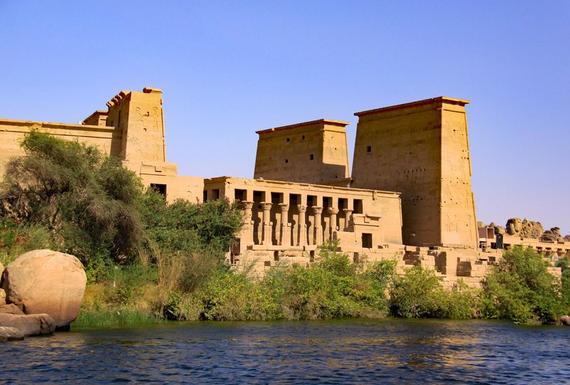 Temple Of Isis At Philae<span class=