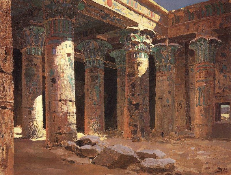 Temple Of Isis At Philae