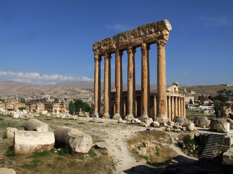 Temple Of Jupiter At Baalbek