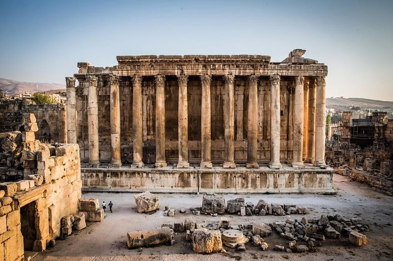 Temple Of Jupiter At Baalbek