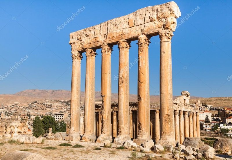 Temple Of Jupiter At Baalbek