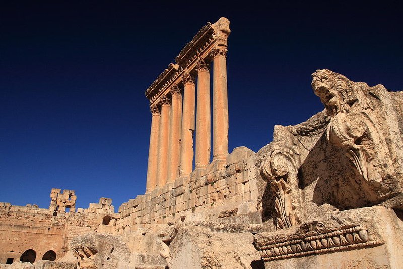 Temple Of Jupiter At Baalbek