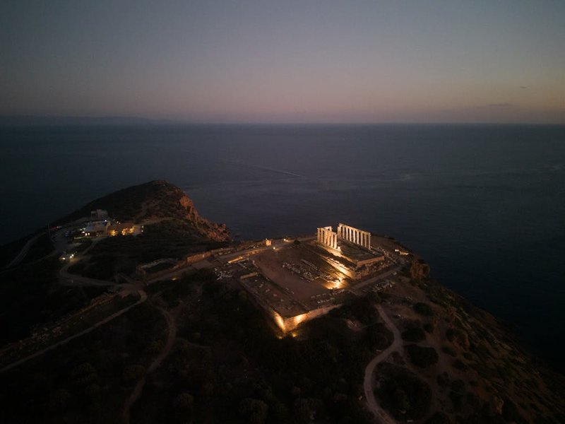 Temple Of Poseidon At Cape Sounion