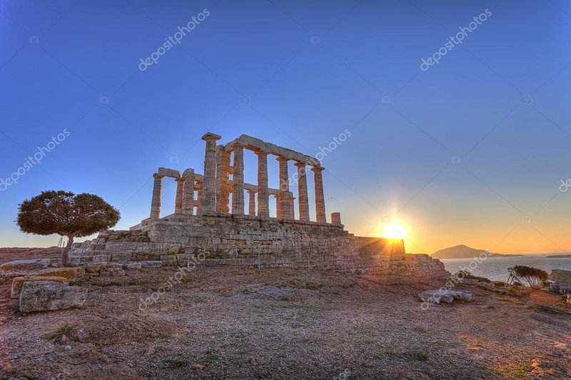 Temple Of Poseidon At Cape Sounion