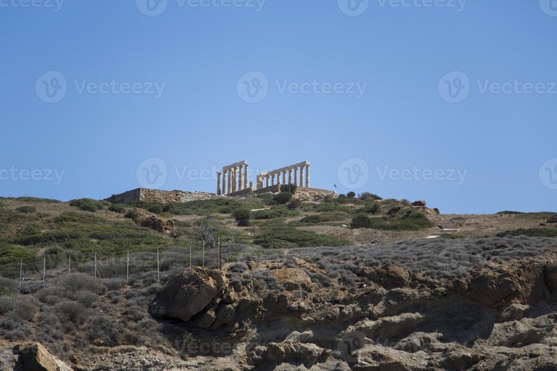 Temple Of Poseidon At Cape Sounion