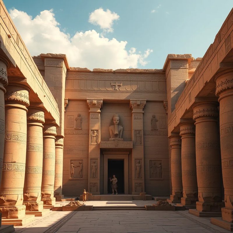 Temple Of Ptah In Memphis