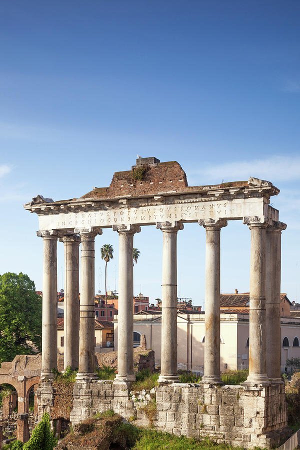 Temple Of Saturn In Roman Forum