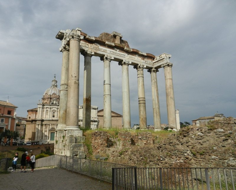 Temple Of Saturn In Roman Forum