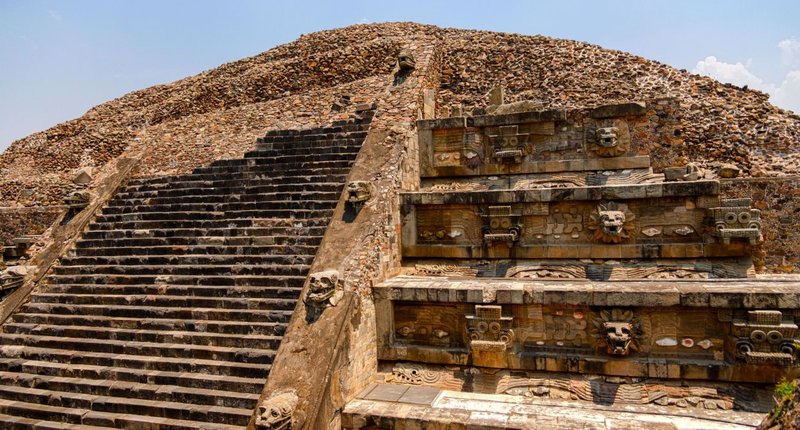 Temple Of The Feathered Serpent, Teotihuacan