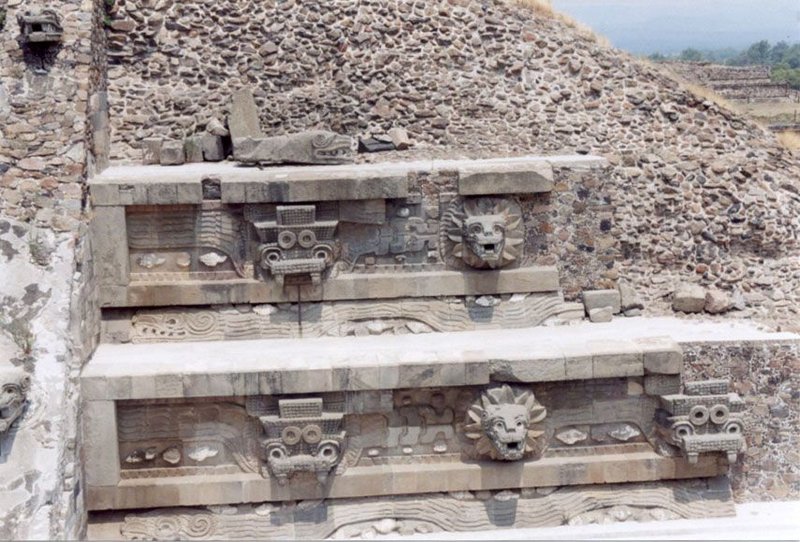 Temple Of The Feathered Serpent, Teotihuacan
