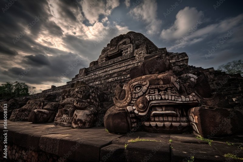 Temple Of The Feathered Serpent, Teotihuacan
