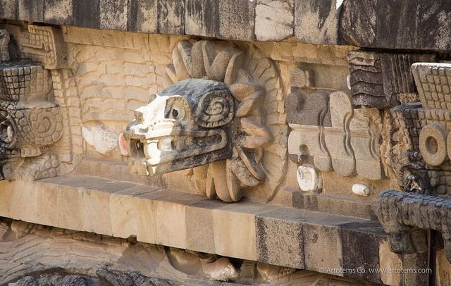 Temple Of The Feathered Serpent, Teotihuacan