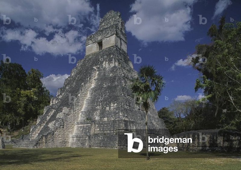 Temple Of The Jaguar At Tikal