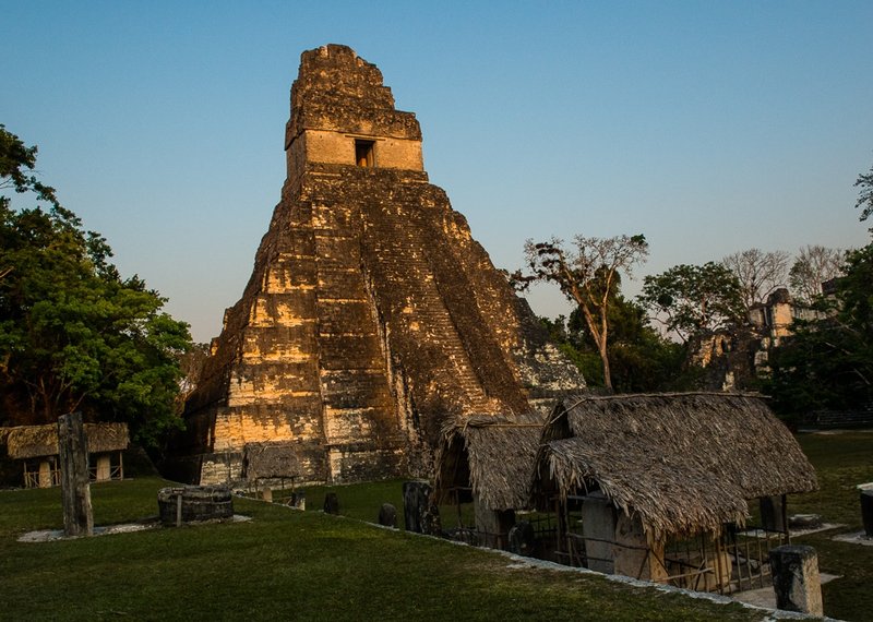 Temple Of The Jaguar At Tikal