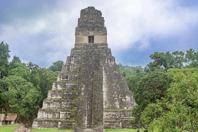 Temple Of The Jaguar At Tikal