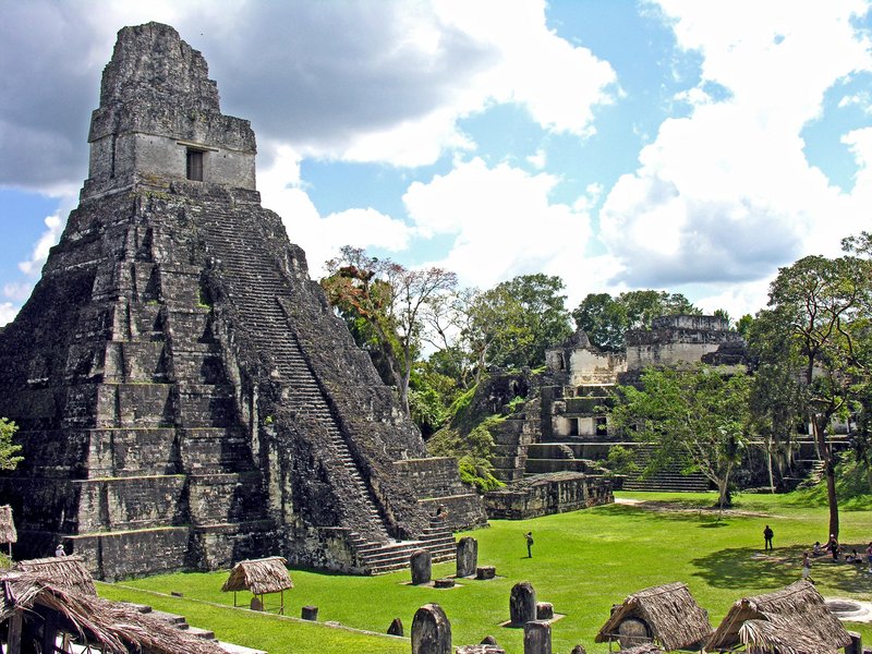 Temple Of The Jaguar At Tikal