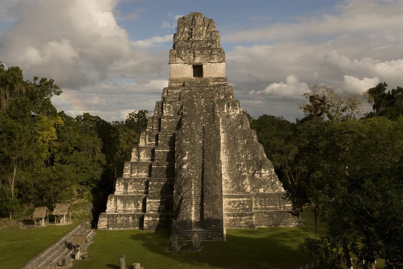 Temple Of The Jaguar At Tikal