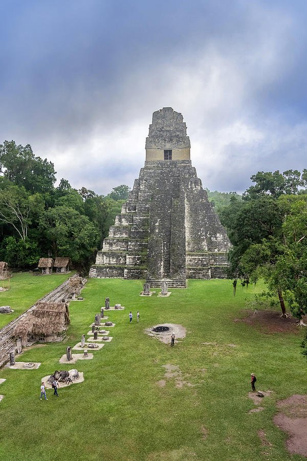Temple Of The Jaguar At Tikal