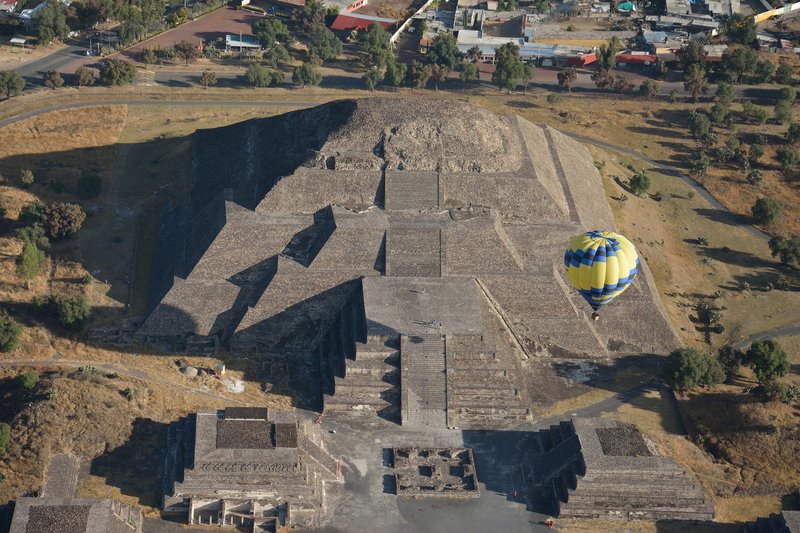Temple Of The Moon At Teotihuacan