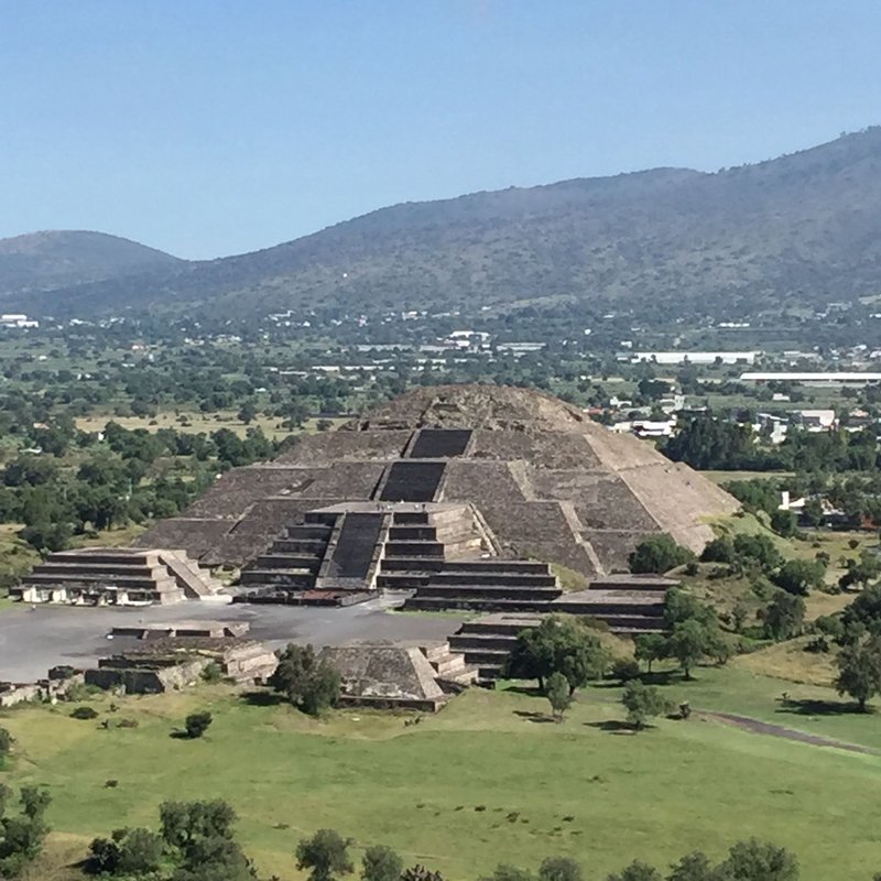 Temple Of The Moon At Teotihuacan