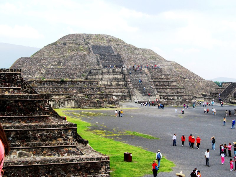 Temple Of The Moon At Teotihuacan