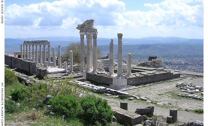 Temple Of Trajan At Pergamon