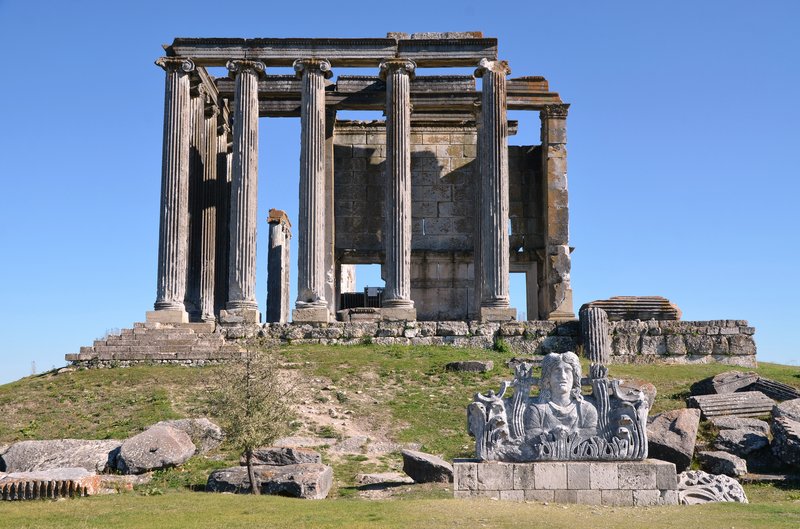 Temple Of Zeus At Aizanoi