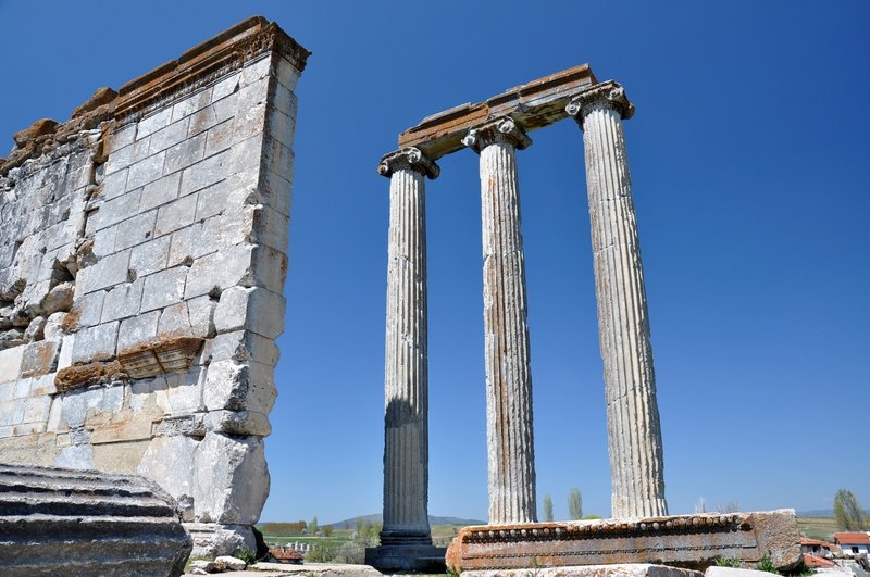 Temple Of Zeus At Aizanoi