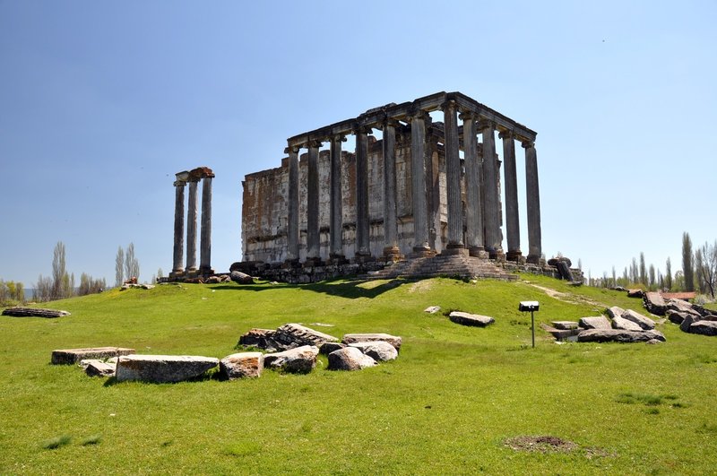 Temple Of Zeus At Aizanoi