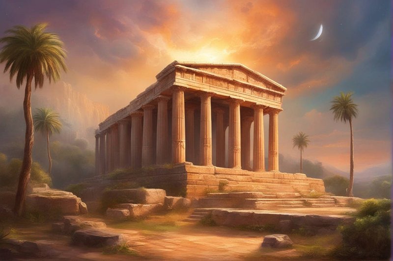 Temple Of Zeus At Cyrene