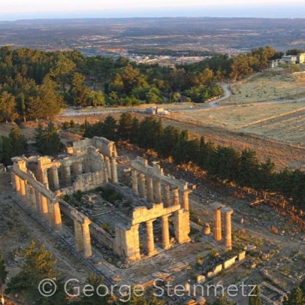 Temple Of Zeus Ruins In Cyrene