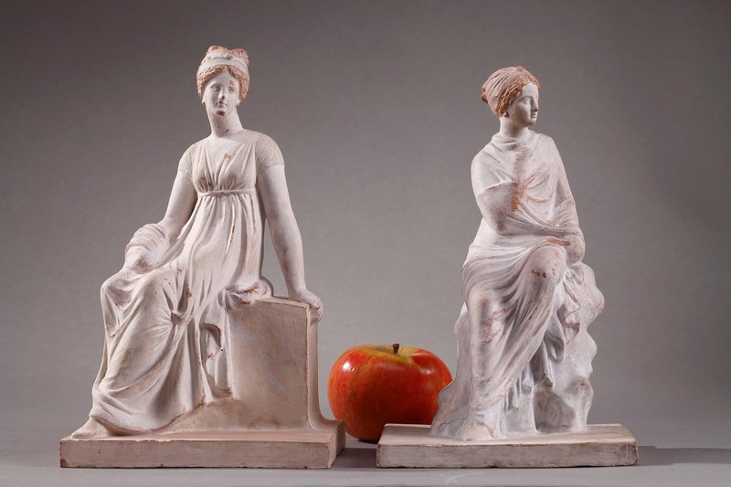 Terracotta Figurines Of Tanagra
