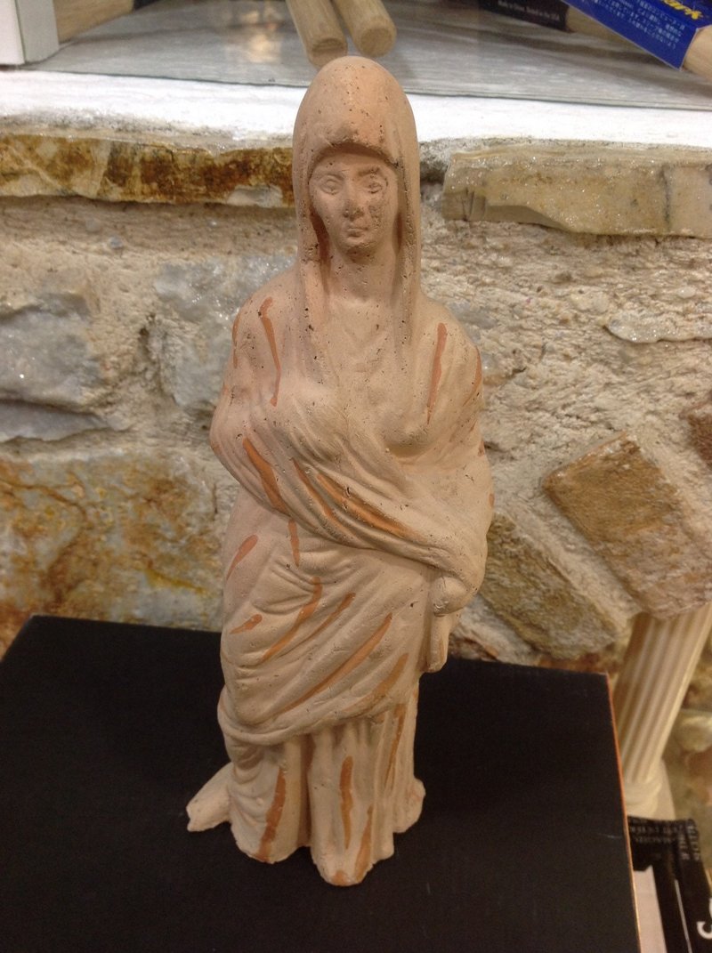 Terracotta Figurines Of Tanagra