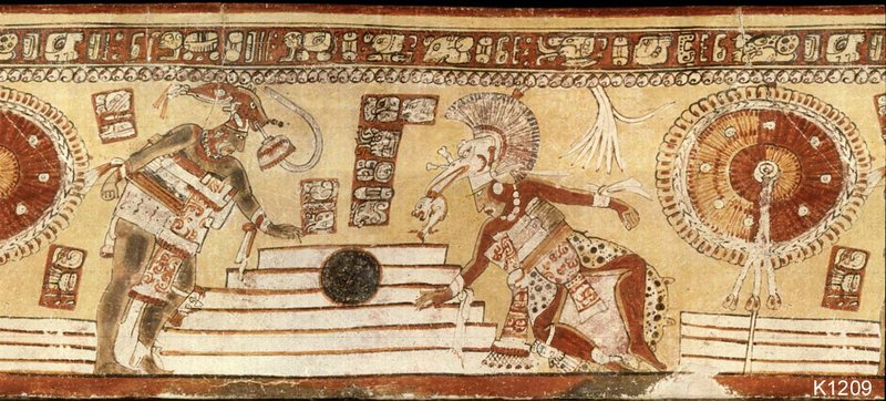 The Ceremonial Ball Game In Mesoamerica<span class=